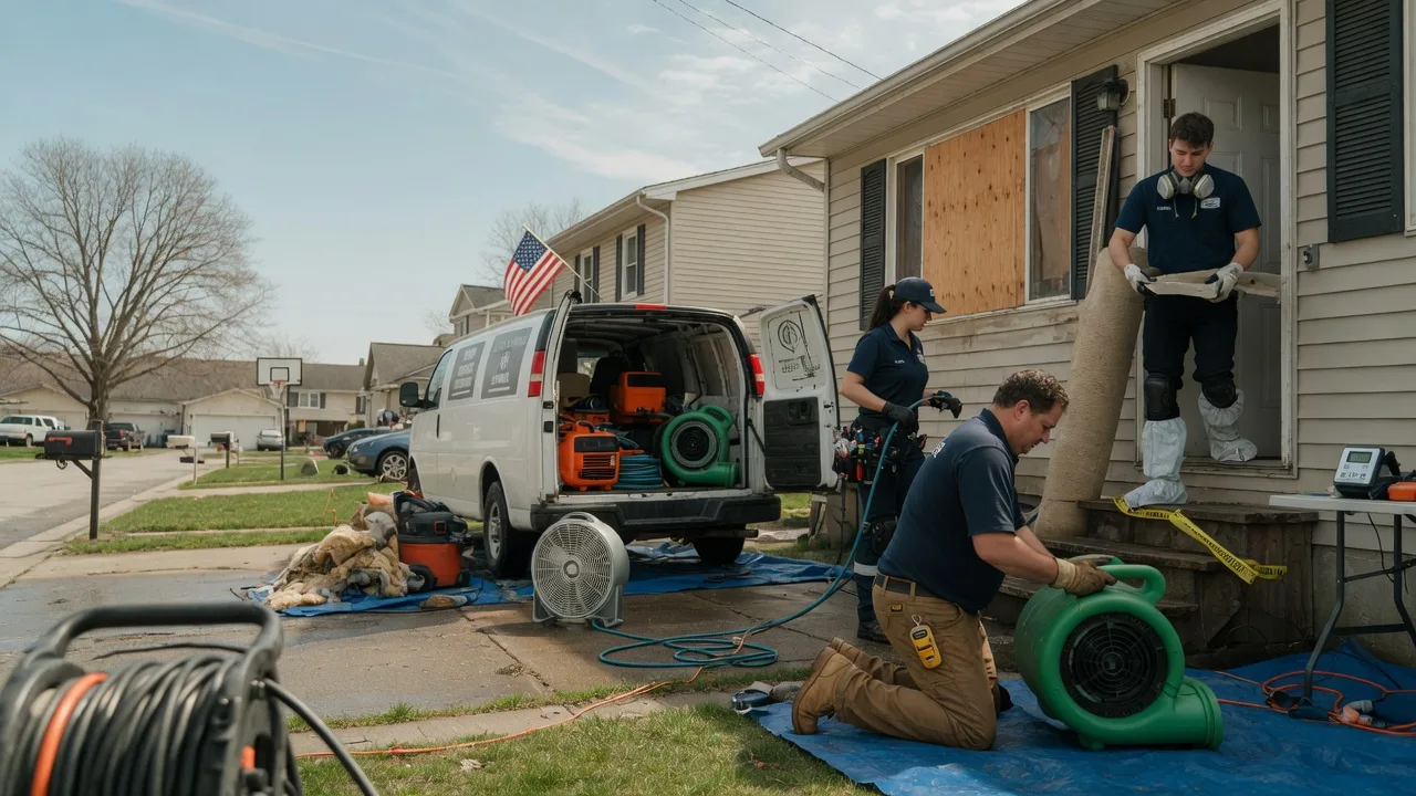 Water Damage Restoration in Huddy, KY near me
